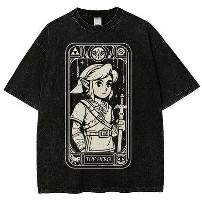 The New Tarot Hero Vintage Distressed T-shirt