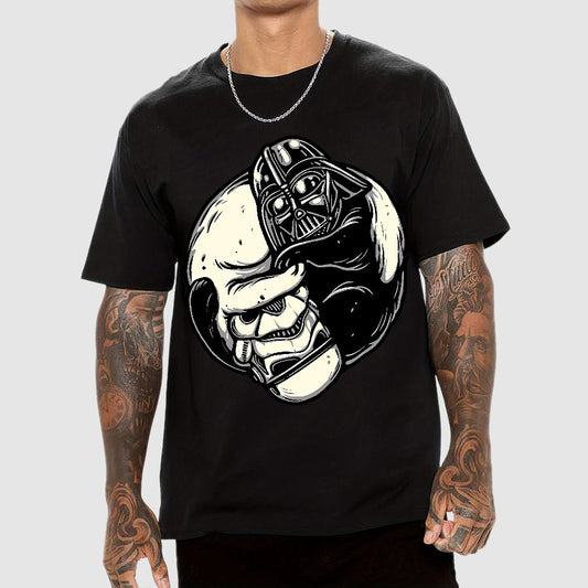Black and White Cats Geek T-Shirt
