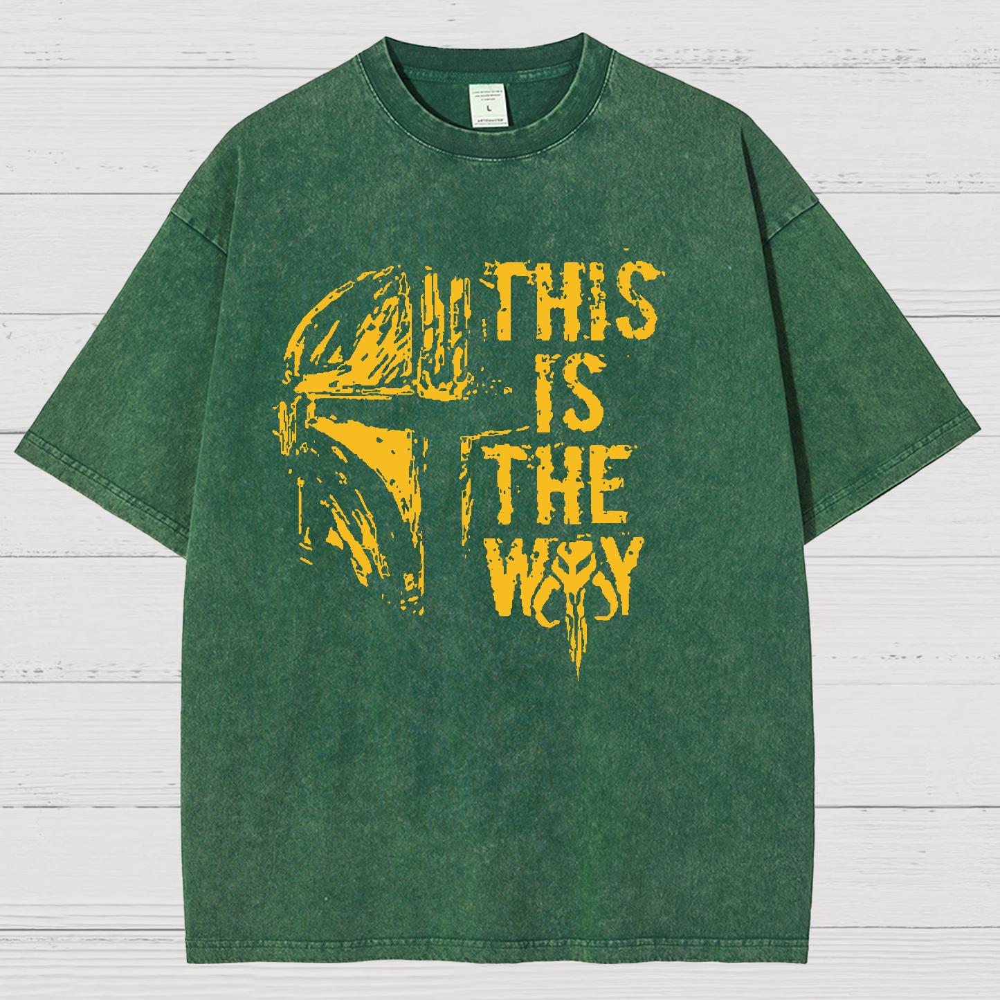 This Is The Path Vintage Distressed T-shirt