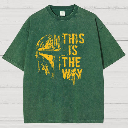 This Is The Path Vintage Distressed T-shirt