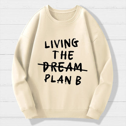 Living Plan B Geek Cotton Sweatshirt
