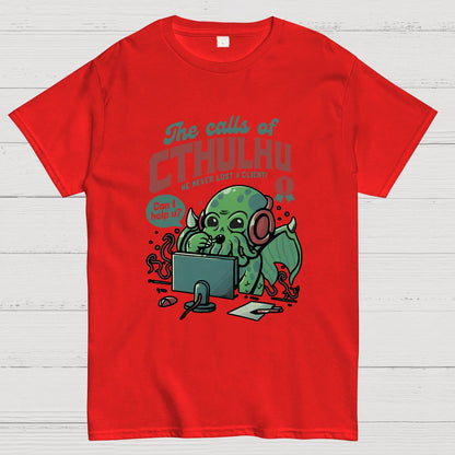 Cthulhu Customer Service Geek T-Shirt