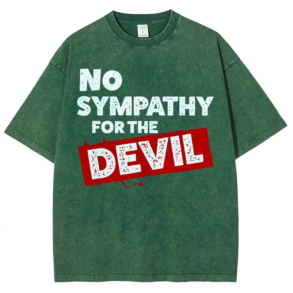 No Sympathy for The Devil(redbubble) Vintage Distressed T-shirt