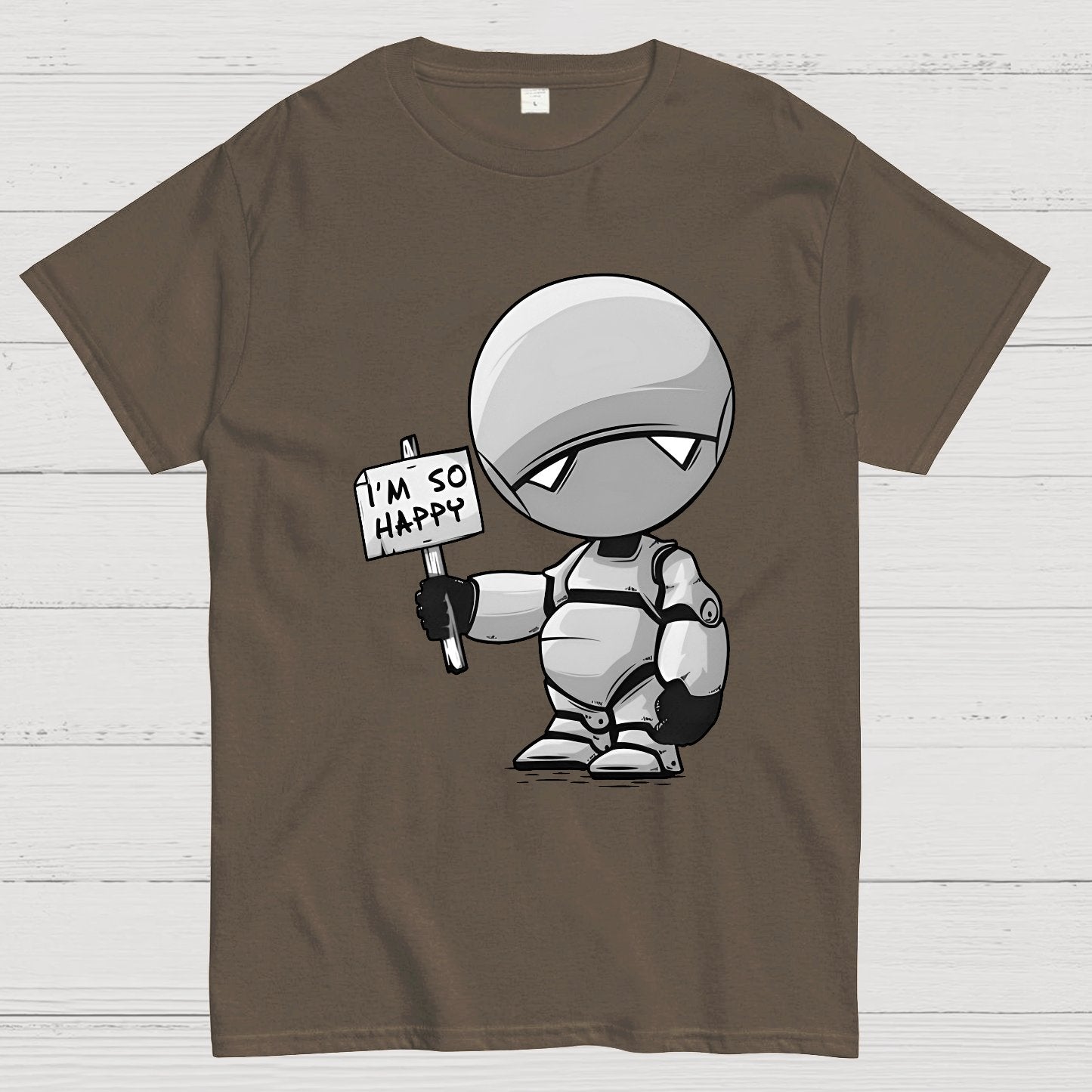 I'm So Happy Geek T-Shirt