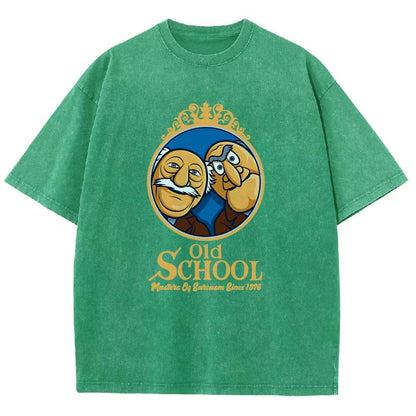 Old School Vintage Distressed T-shirt