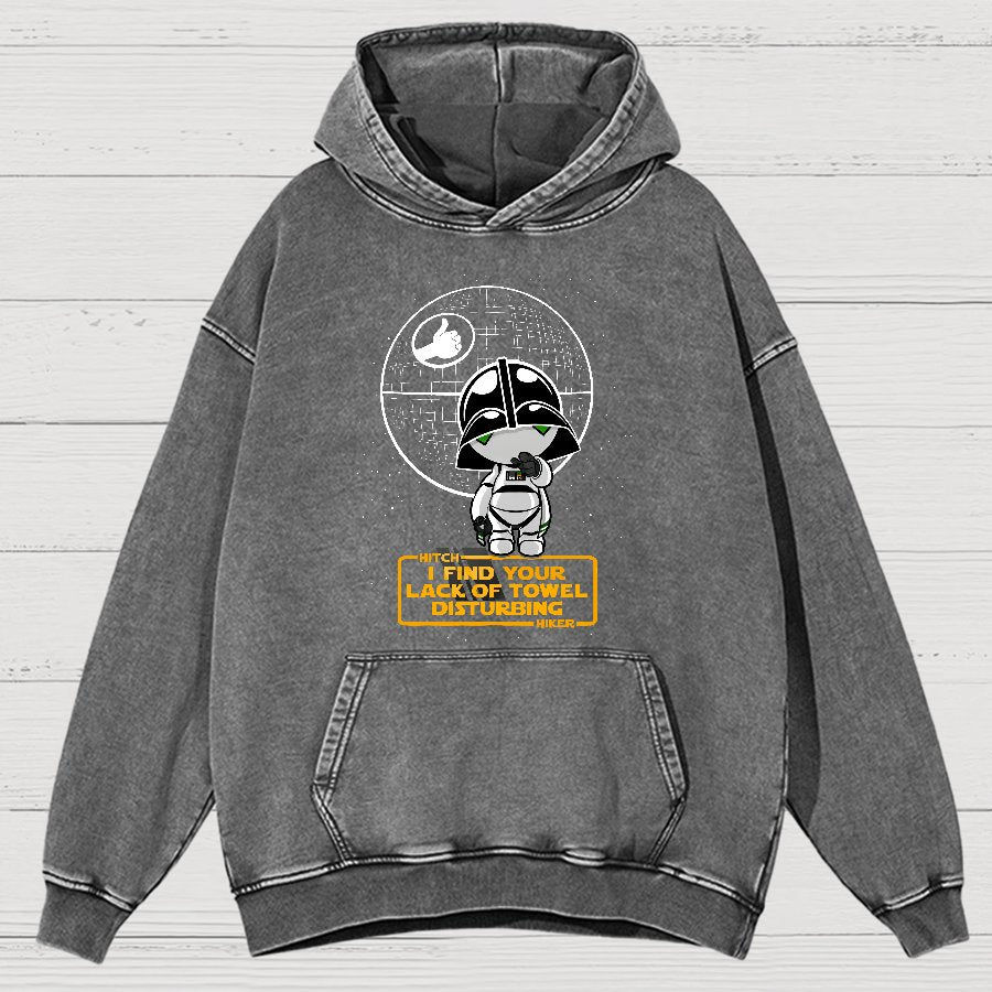 Powerful Ally Vintage Distressed Hoodie