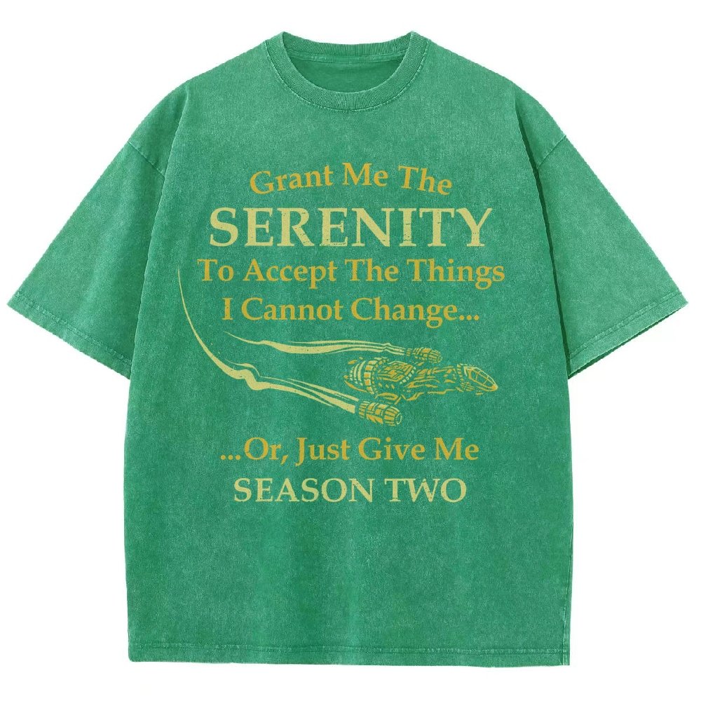 Grant Me Serenity Vintage Distressed T-shirt