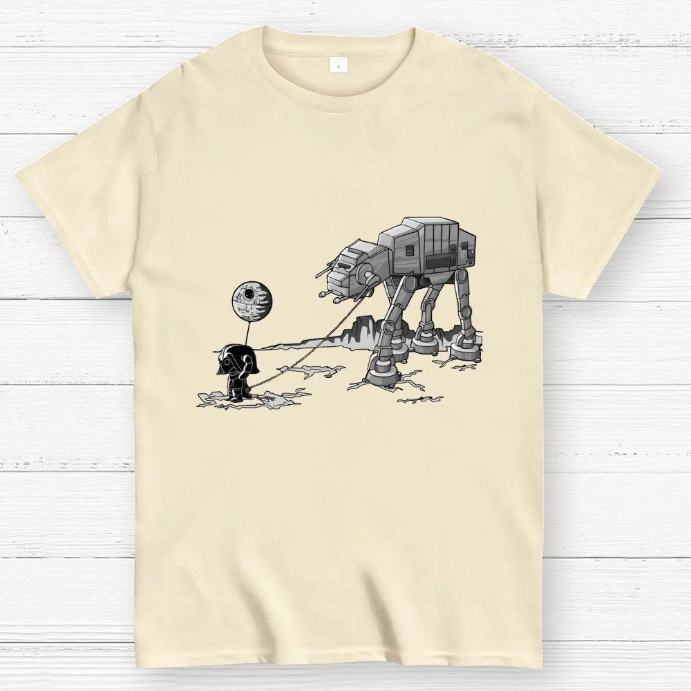 Empire Robot Dog-Planet Battles Geek T-Shirt