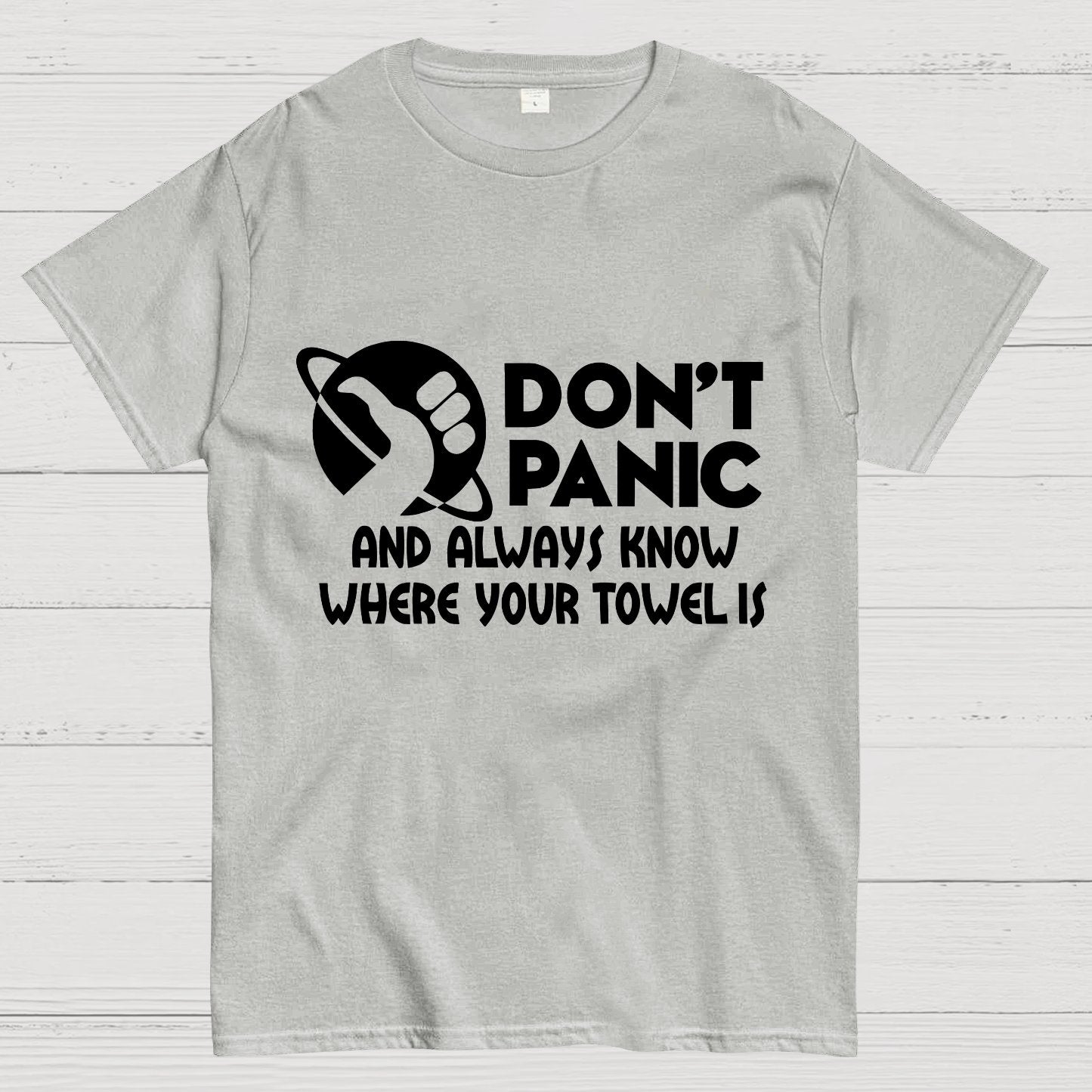 Don't Panic Geek T-Shirt
