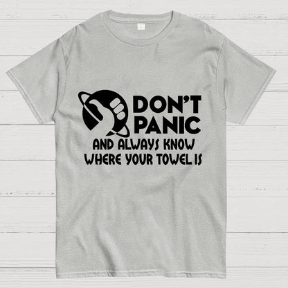 Don't Panic Geek T-Shirt
