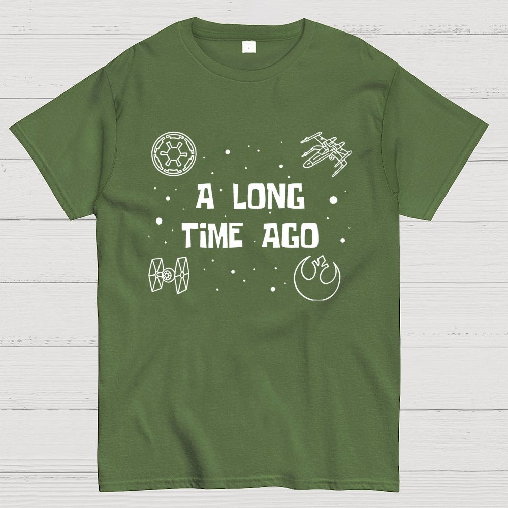 A long time ago Unisex Geek T-Shirt