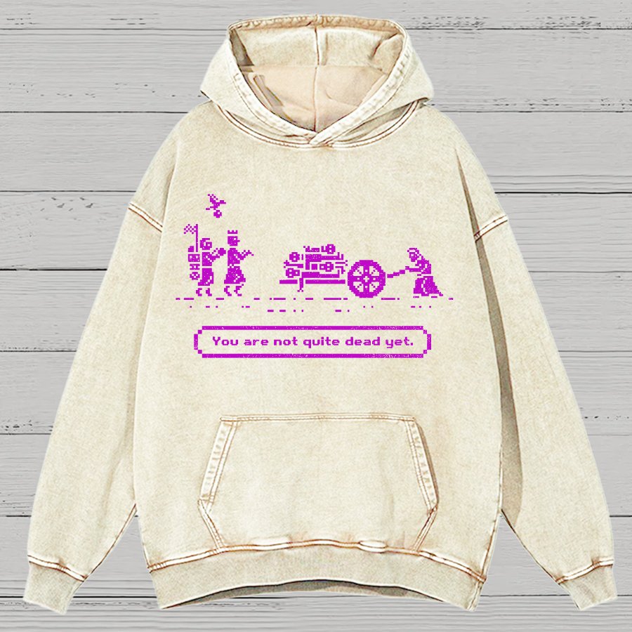 The Mystic Trail Vintage Distressed Hoodie