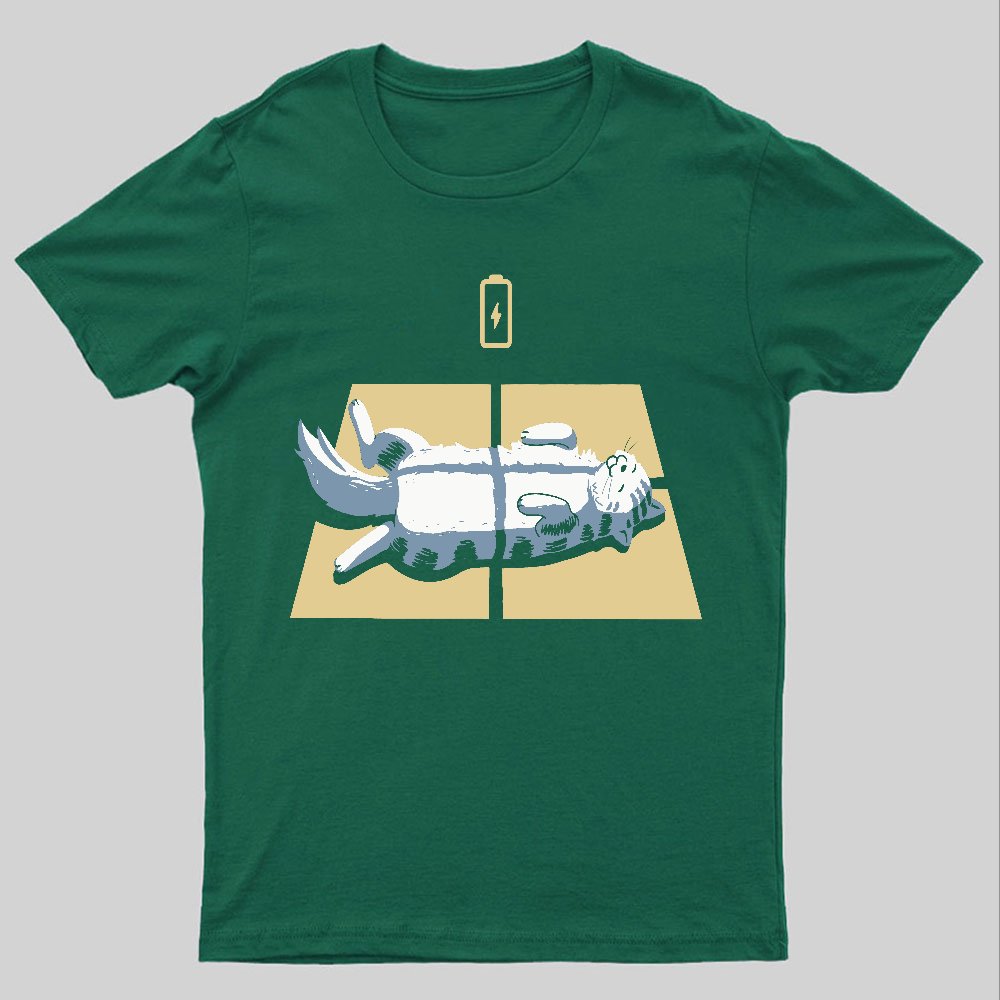Solar Charging Nerdy T-Shirt