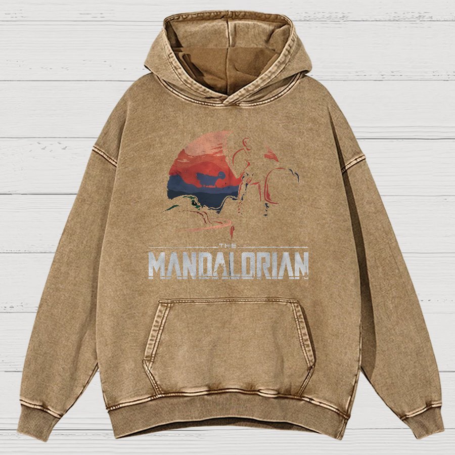 Bounty Hunter Vintage Distressed Hoodie