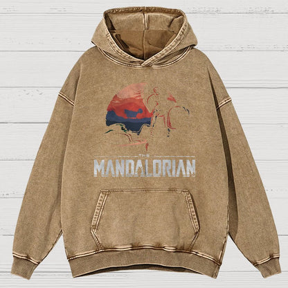 Bounty Hunter Vintage Distressed Hoodie
