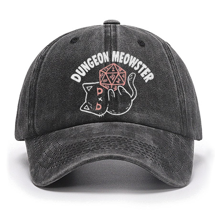 The Dungeon Meowster Geek Cotton Hat