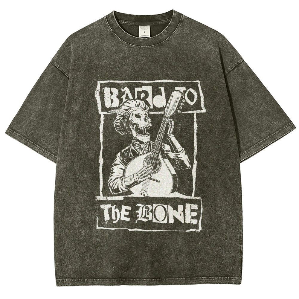 Bard To The Bone Vintage Distressed T-shirt