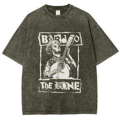 Bard To The Bone Vintage Distressed T-shirt