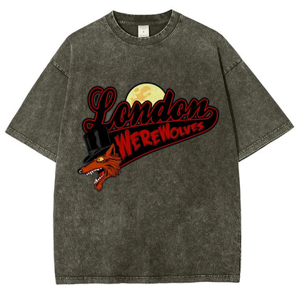 London Wolves Essential Vintage Distressed T-shirt