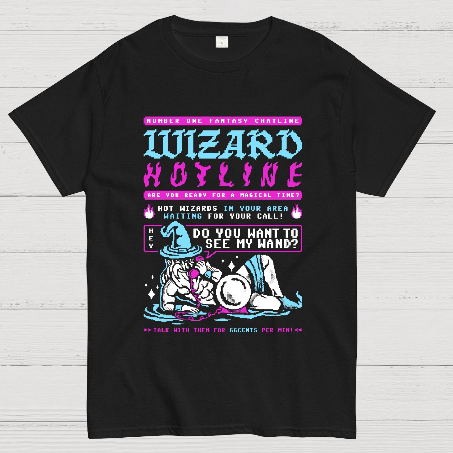 Wizard Hotline Geek T-Shirt