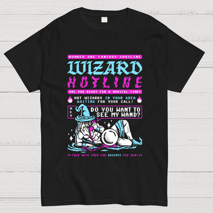 Wizard Hotline Geek T-Shirt