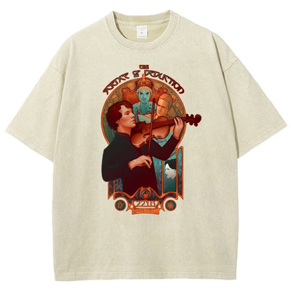 The Science of Deduction Vintage Distressed T-shirt