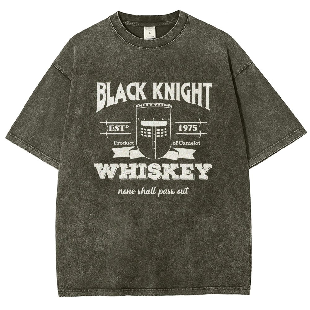 None Shall Pass Out Vintage Distressed T-shirt
