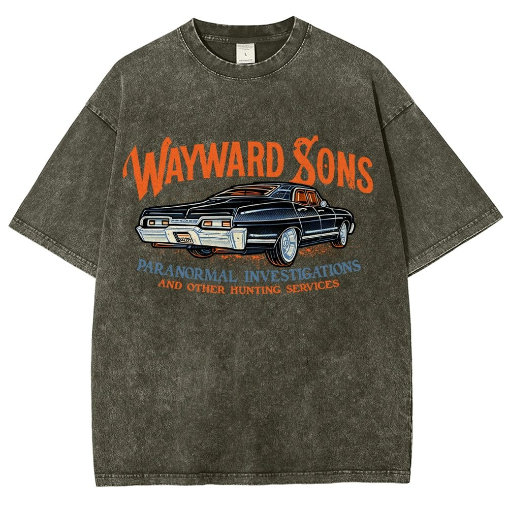 Wayward Sons Vintage Distressed T-shirt