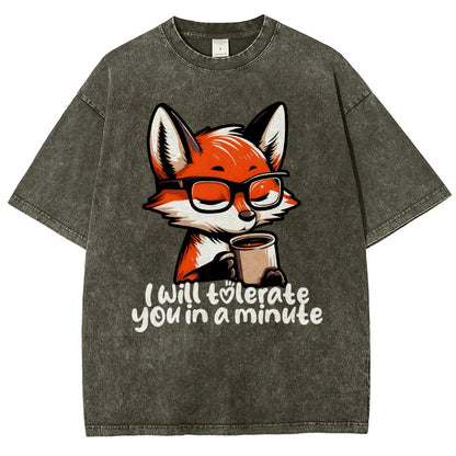 Tolerant Fox Vintage Distressed T-shirt