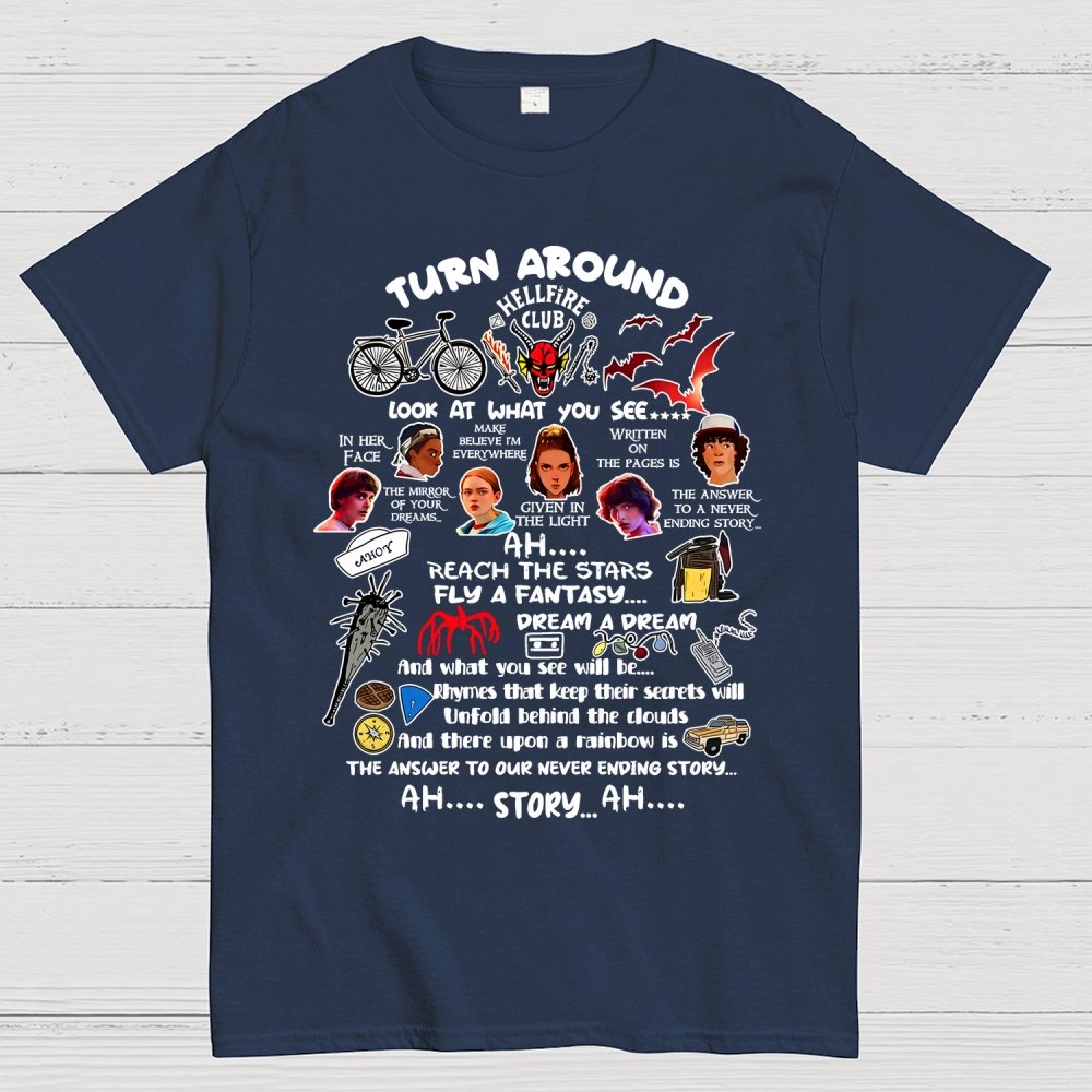 Mystic Flames Lives Ringer Geek T-Shirt