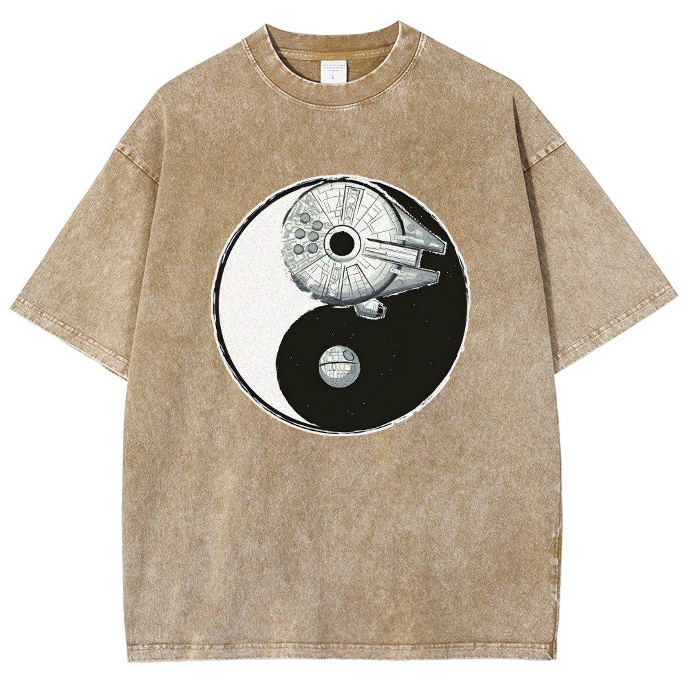 Balance Of The Energy Vintage Distressed T-shirt