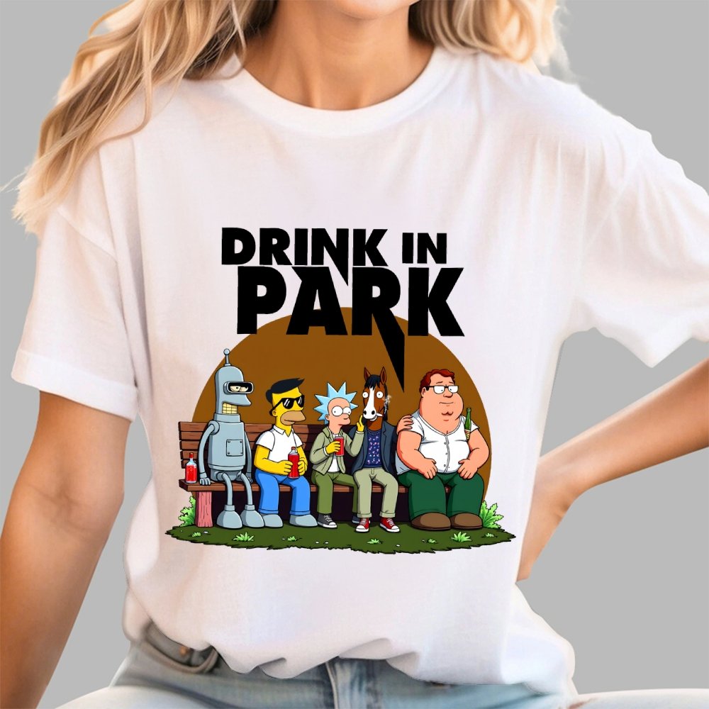 Drink In Park Geek T-Shirt