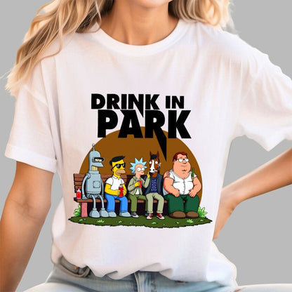 Drink In Park Geek T-Shirt