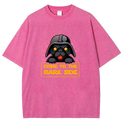 Come To The Bark Side Vintage Distressed T-shirt