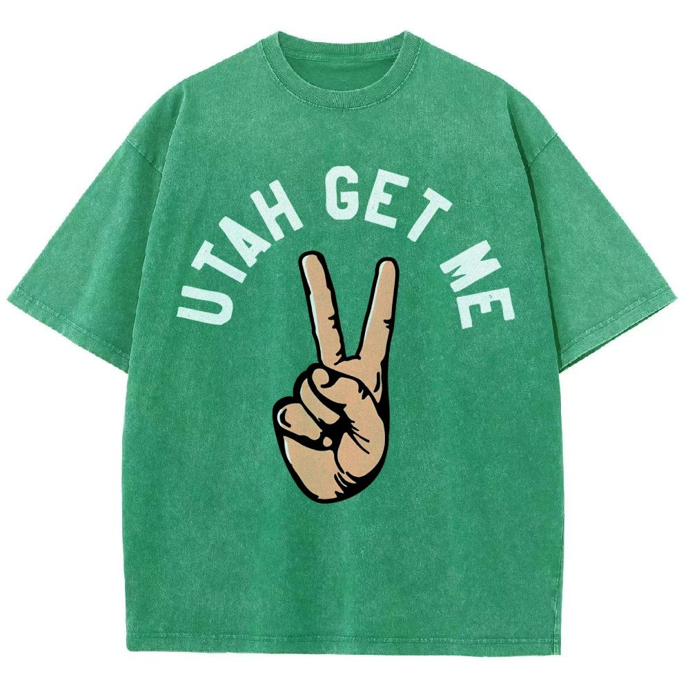 Utah Get Me Two Vintage Distressed T-shirt