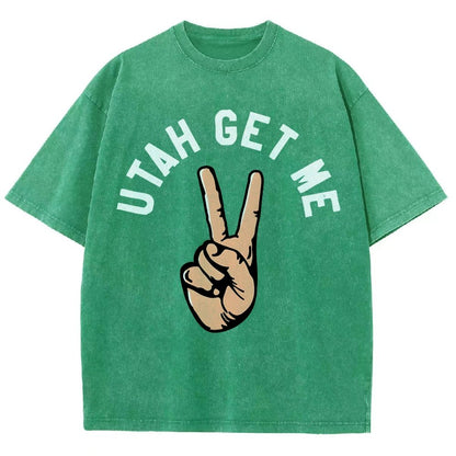 Utah Get Me Two Vintage Distressed T-shirt
