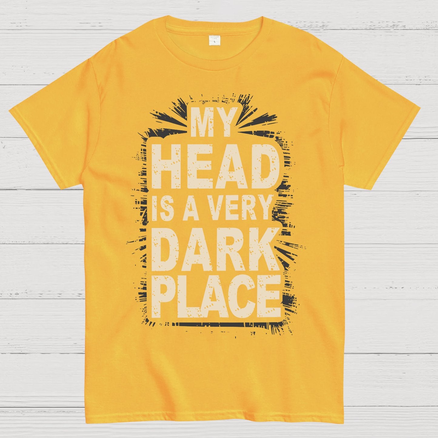 My Head Is A Very Dark Place Geek T-Shirt