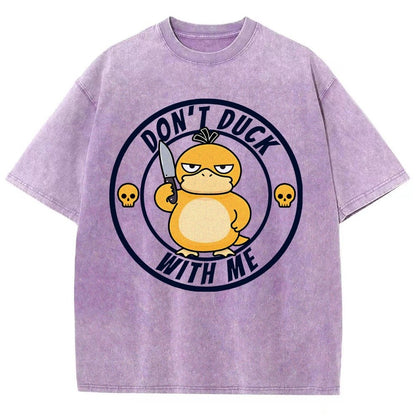 Don't Duck With Me Vintage Distressed T-shirt