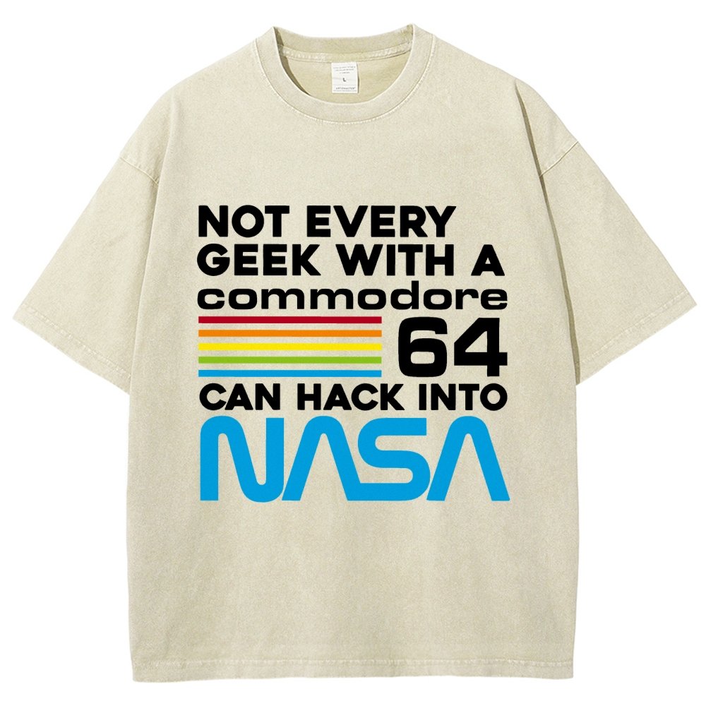 Geek Hack Vintage Distressed T-shirt