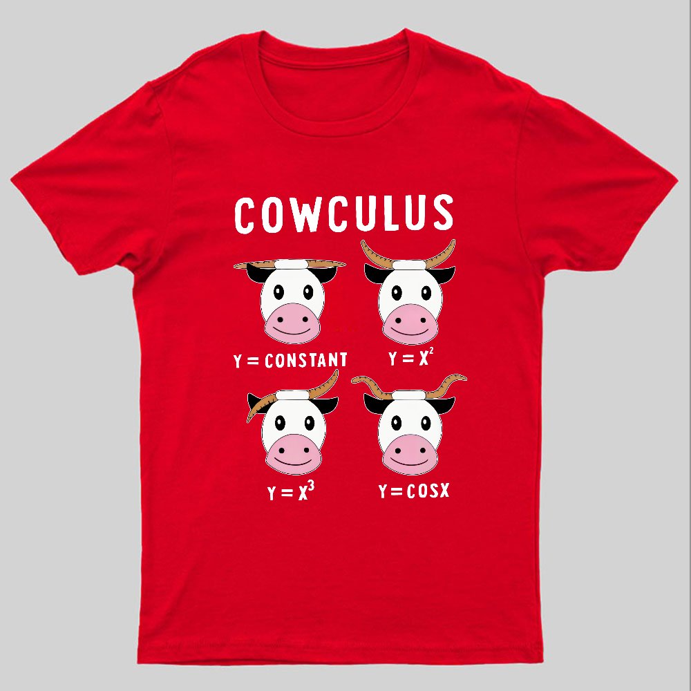 Cowculus Funny Math Geeky T-Shirt