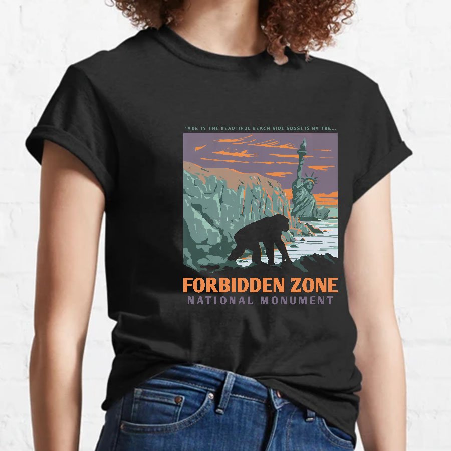 Forbidden Zone National Monument Geeky T-Shirt