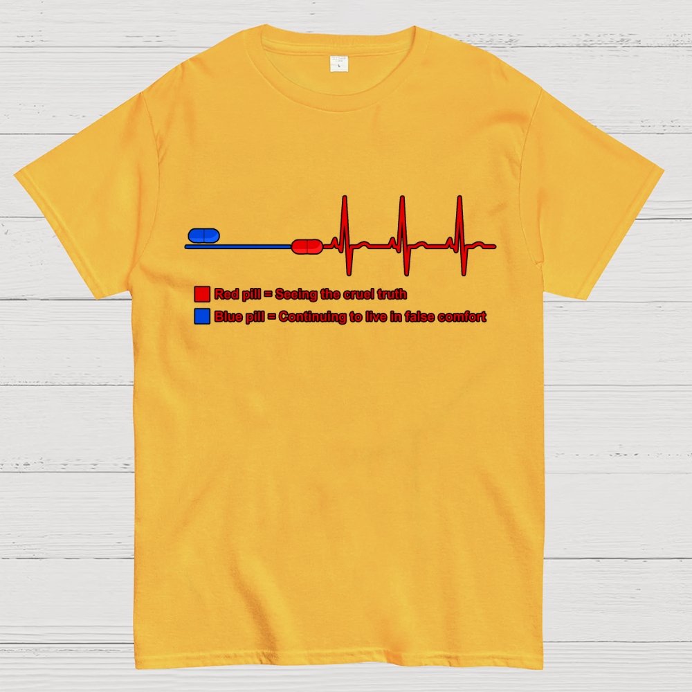 Red pills and blue pills Geek T-Shirt