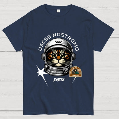 Jonesy The Space Cat Geek T-Shirt