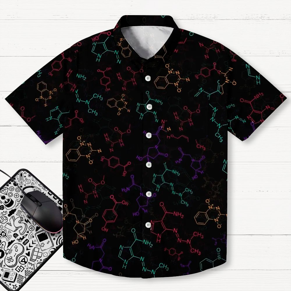 Chemical Molecular Symbol Geeky Shirt
