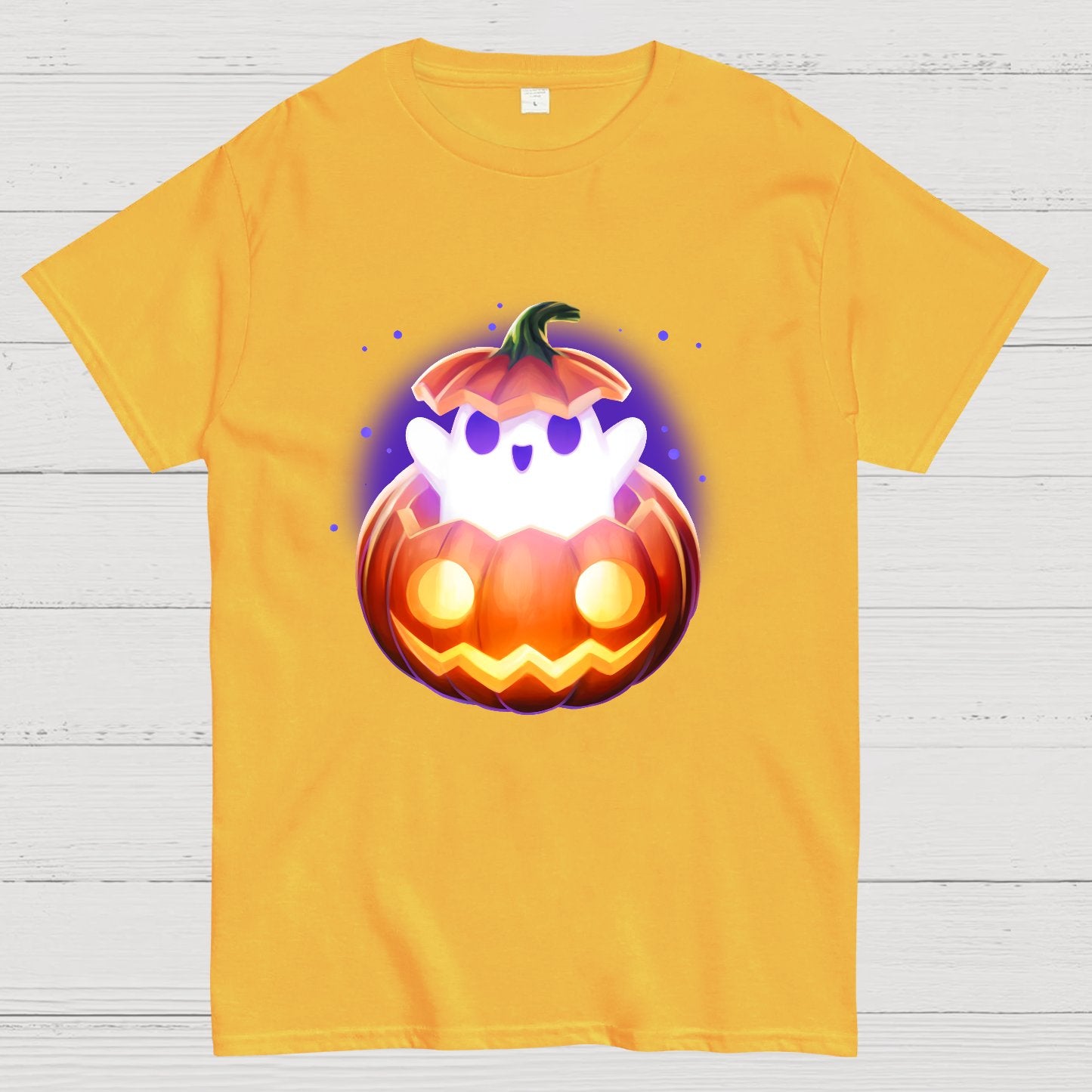 Halloween Spooky Ghost Geek T-Shirt