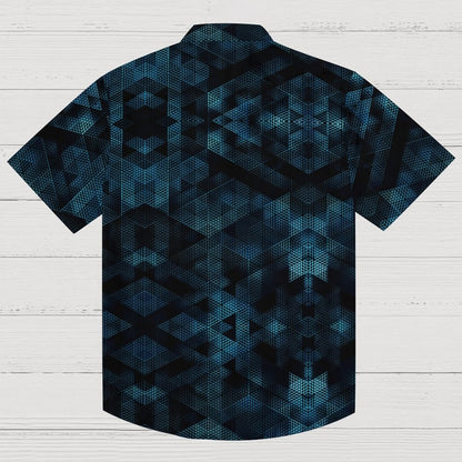 Geometric line science fiction Geek Hawaiian Shirt