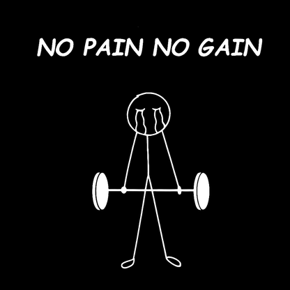 No Pain No Gain Geeky T-Shirt