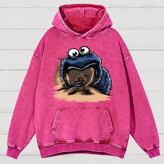 Cookieworm Vintage Distressed Hoodie