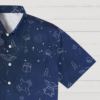 Strange Little Monsters In The Starry Sky Geeky Shirt