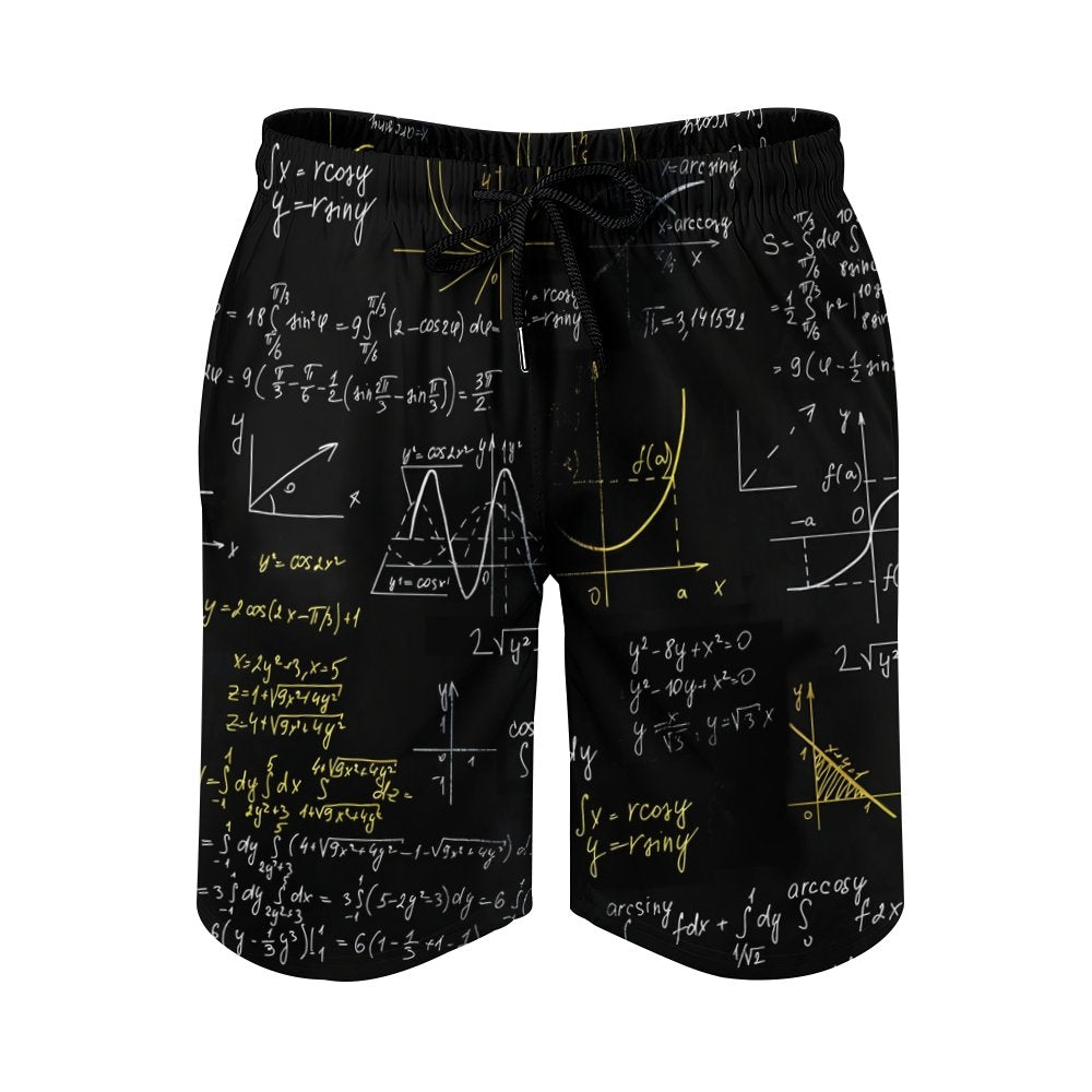 Mathematical Formula Geek Shorts